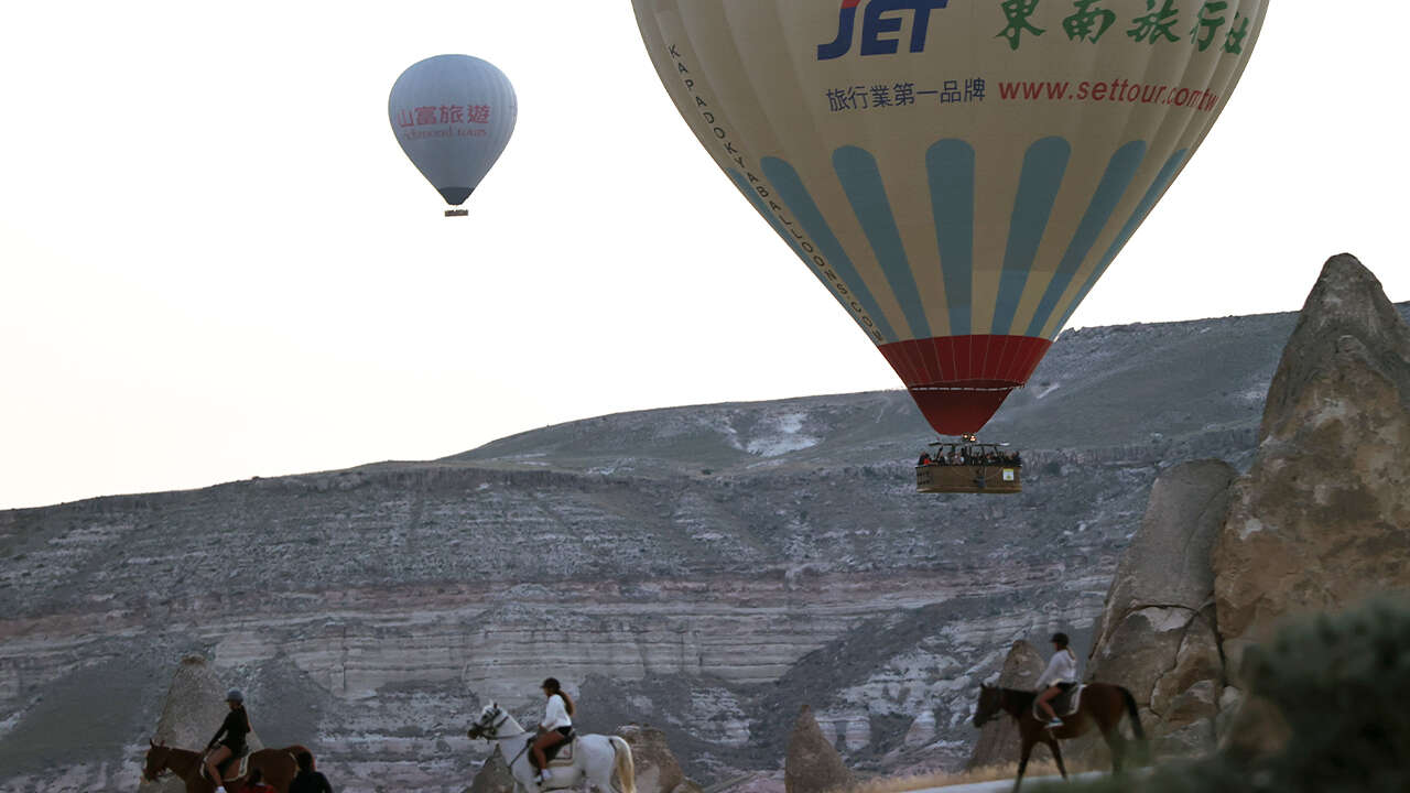 Yozgat’ın Komşusu Kapadokya'da Gökyüzünde Görsel Şölen! 256 Bin Turist Akın Etti 9